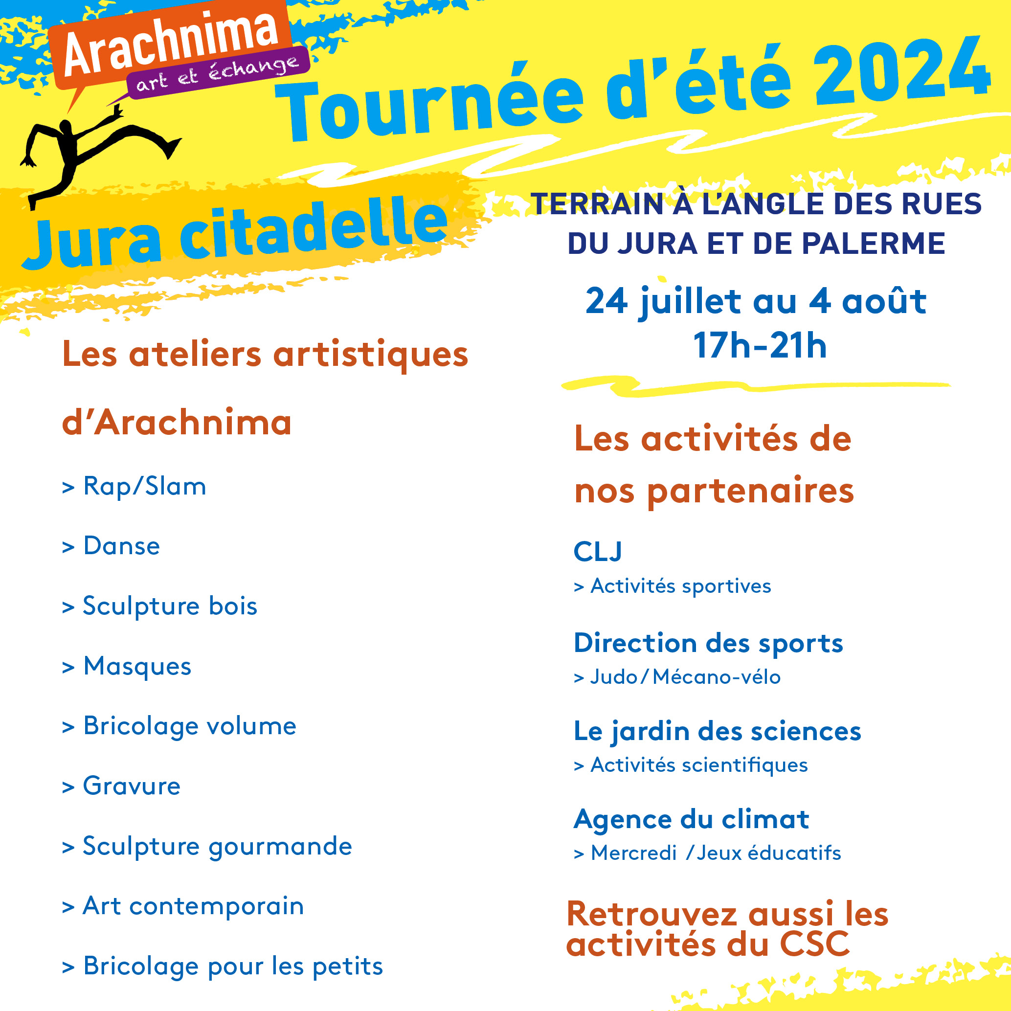 programme tournée2024 Jura citadelle