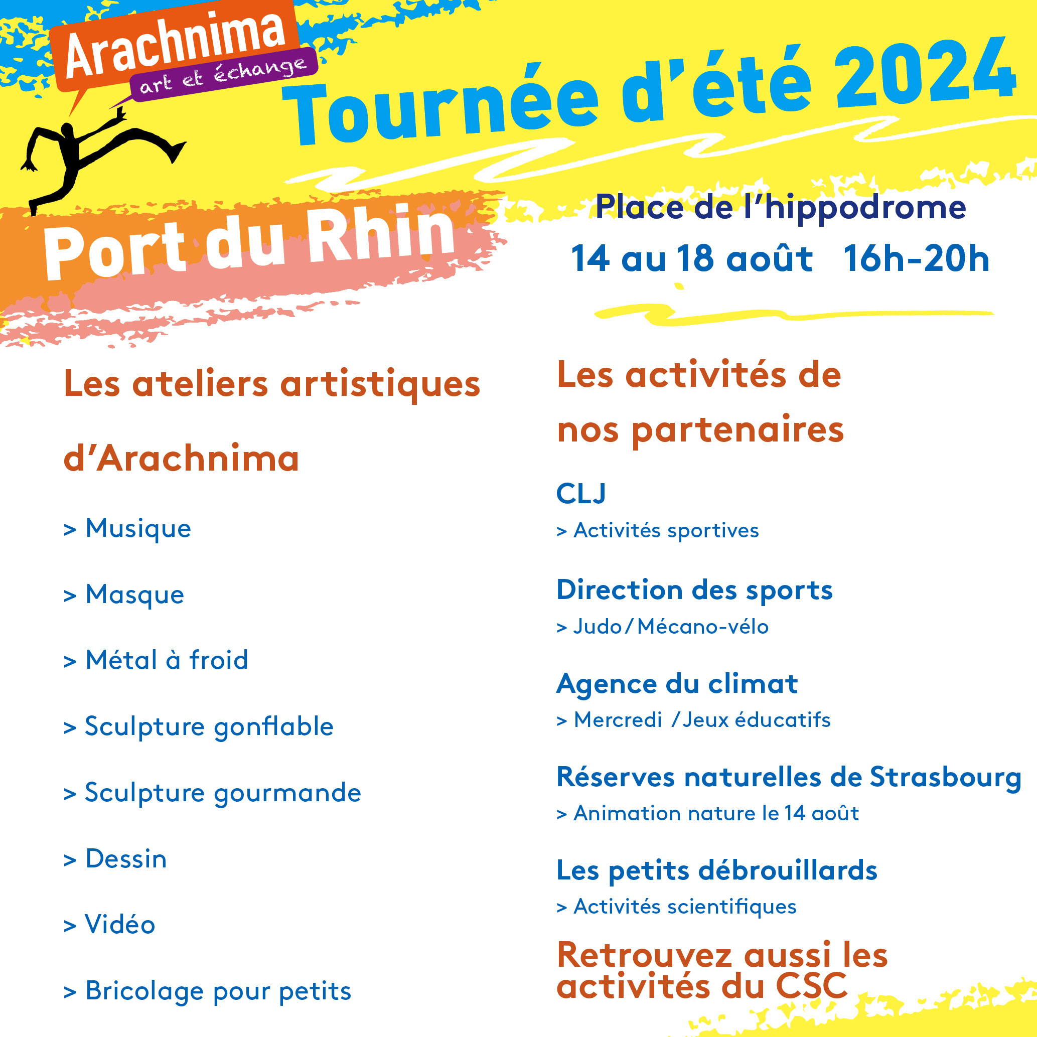 programme tournée2024 Port de Rhin